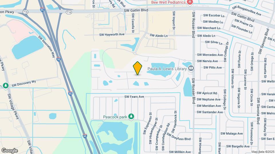 2142 SW Newport Cir Map and Location Details