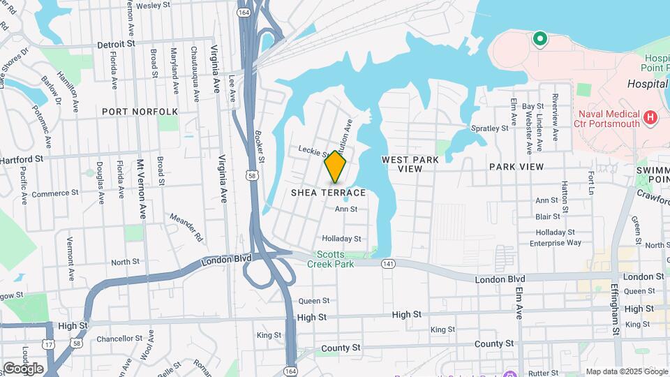 225 Constitution Ave Mapa y Detalles de la Ubicación