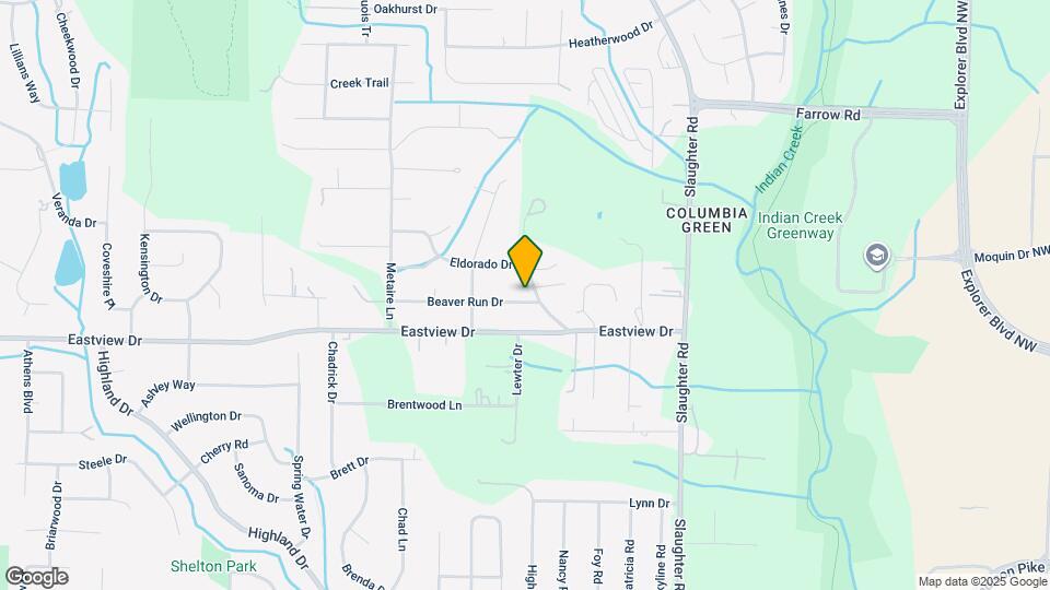 107 Beaver Run Dr Map and Location Details
