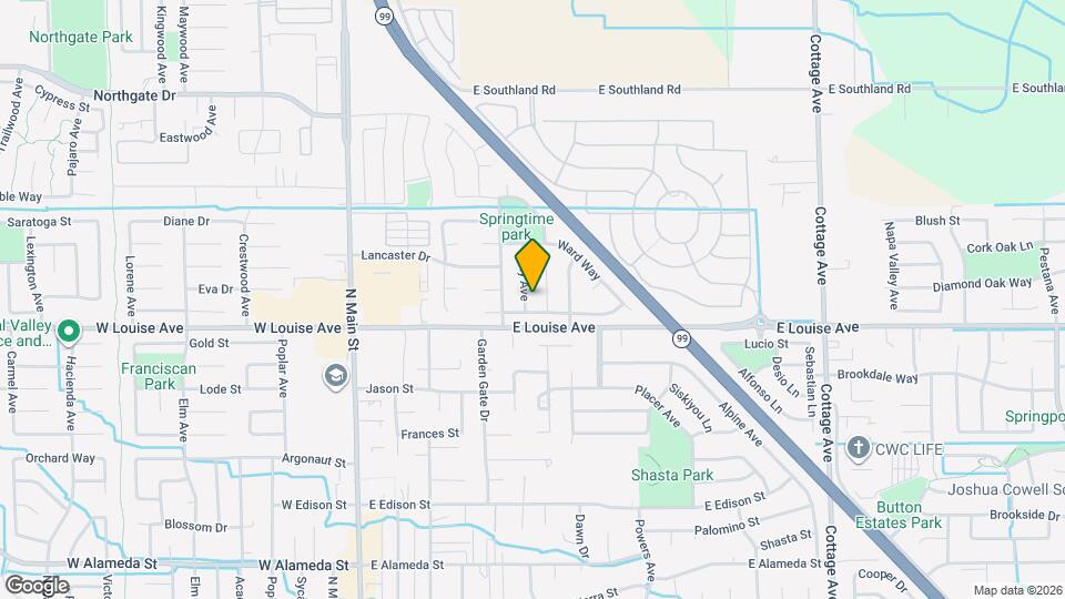 1144 May Ave Map and Location Details