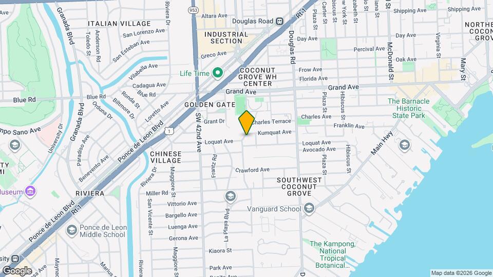 4000 Kumquat Ave Map and Location Details