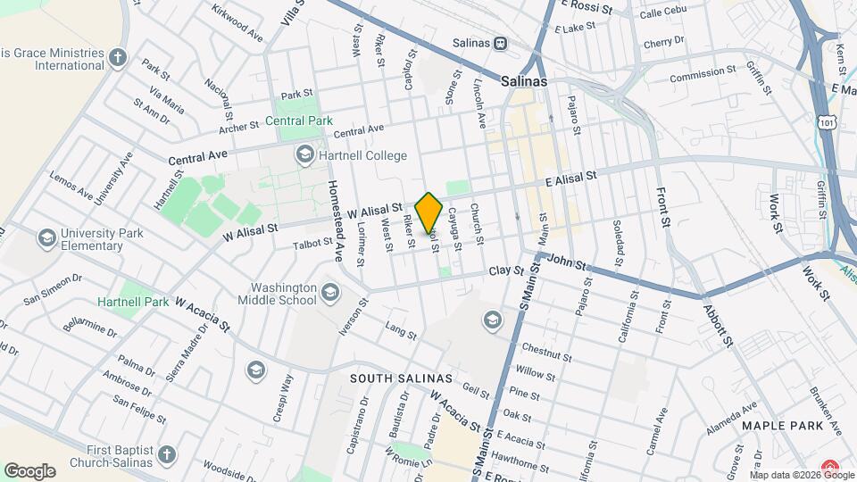 340 Capitol St Map and Location Details