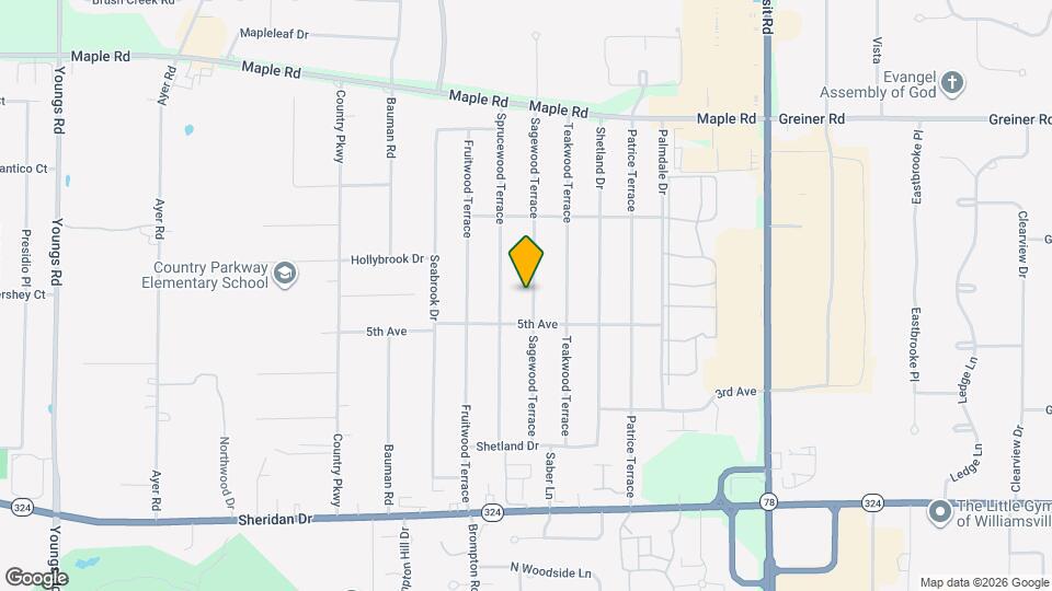 306 Sagewood Terrace Map and Location Details