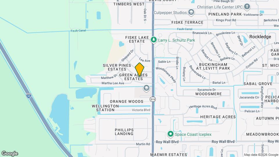 1024 George Ave Mapa y Detalles de la Ubicación
