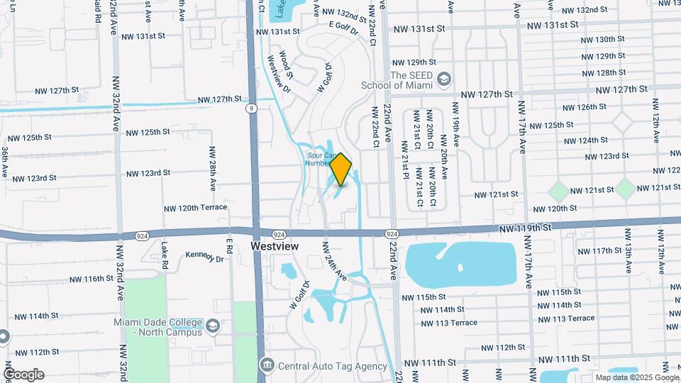 12165 NW 23rd Ct Map and Location Details