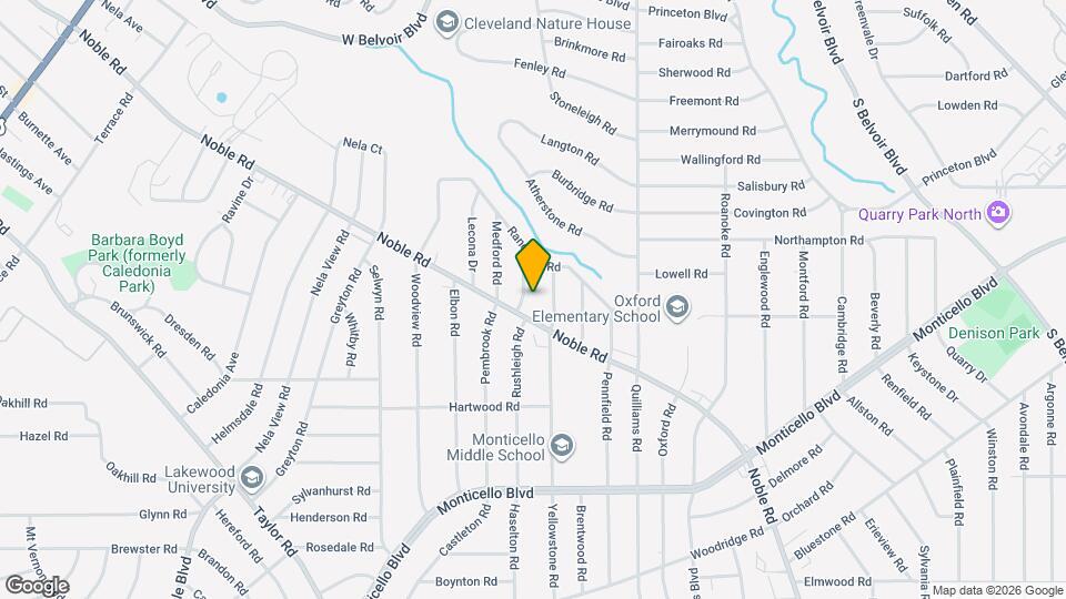 915 Clarence Rd Map and Location Details