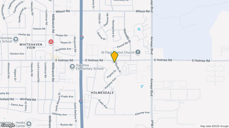 5219 Apollo St Map and Location Details