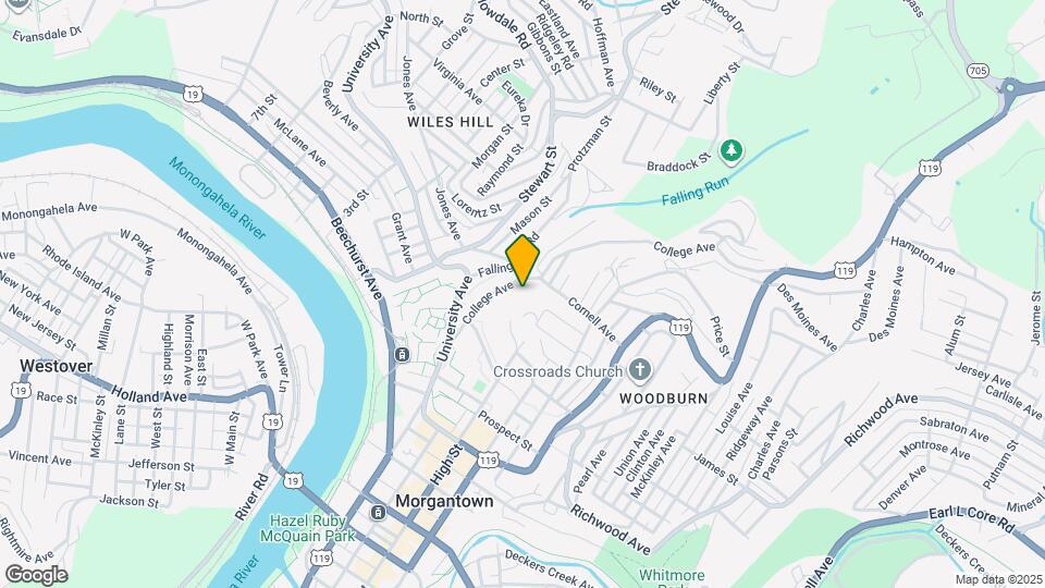 750 College Ave Map and Location Details