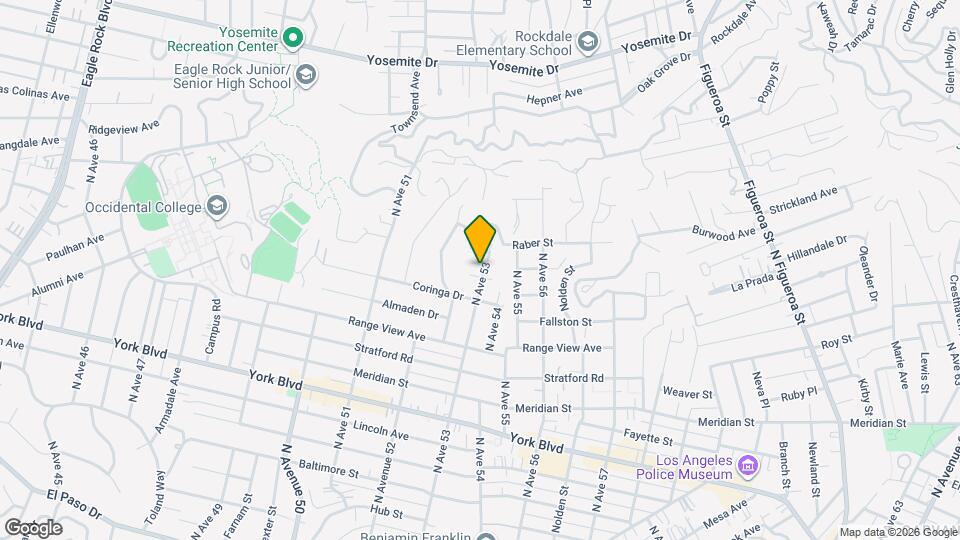 1835 N Ave 53 Map and Location Details