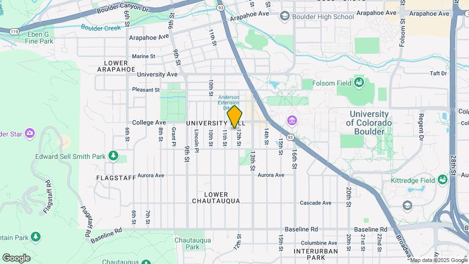 1061 12th St Map and Location Details