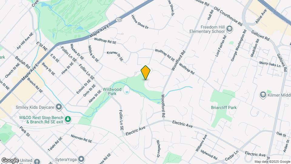 8521 Tysons Ct Map and Location Details