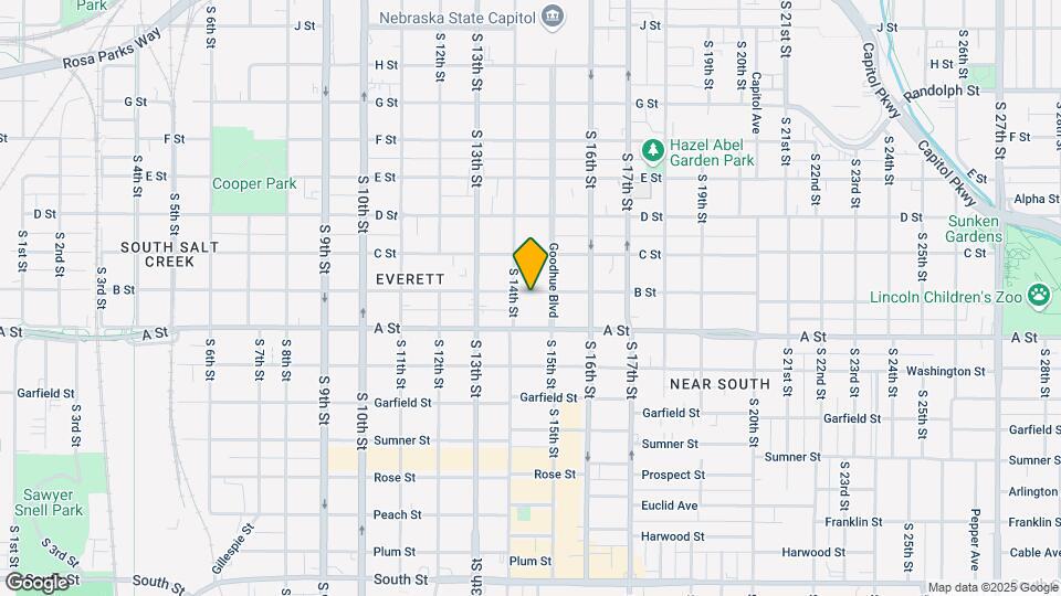 1419 B St Map and Location Details