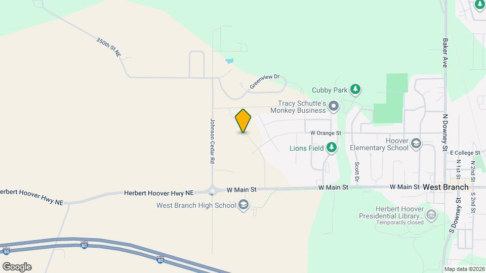 402 Dawson Dr Map and Location Details