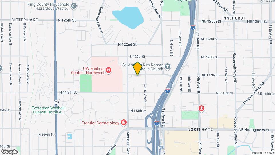 2135 N 117th St, Unit SI ID1586879P Mapa y Detalles de la Ubicación