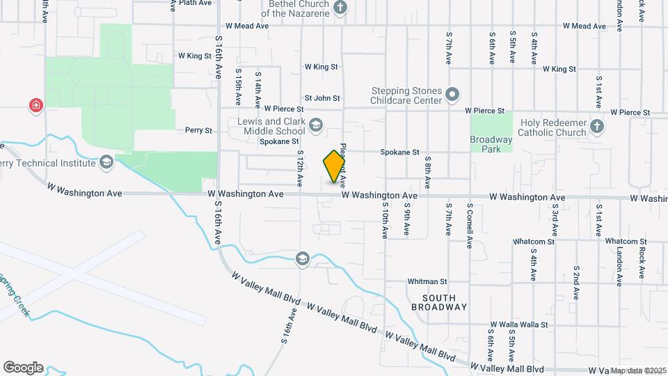 1113 W Washington Ave Map and Location Details