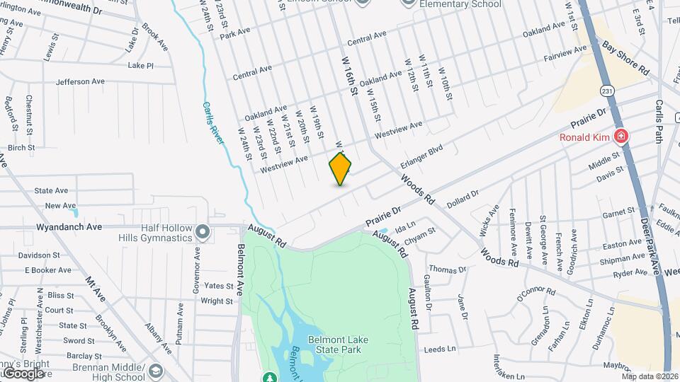 289 Erlanger Blvd Map and Location Details