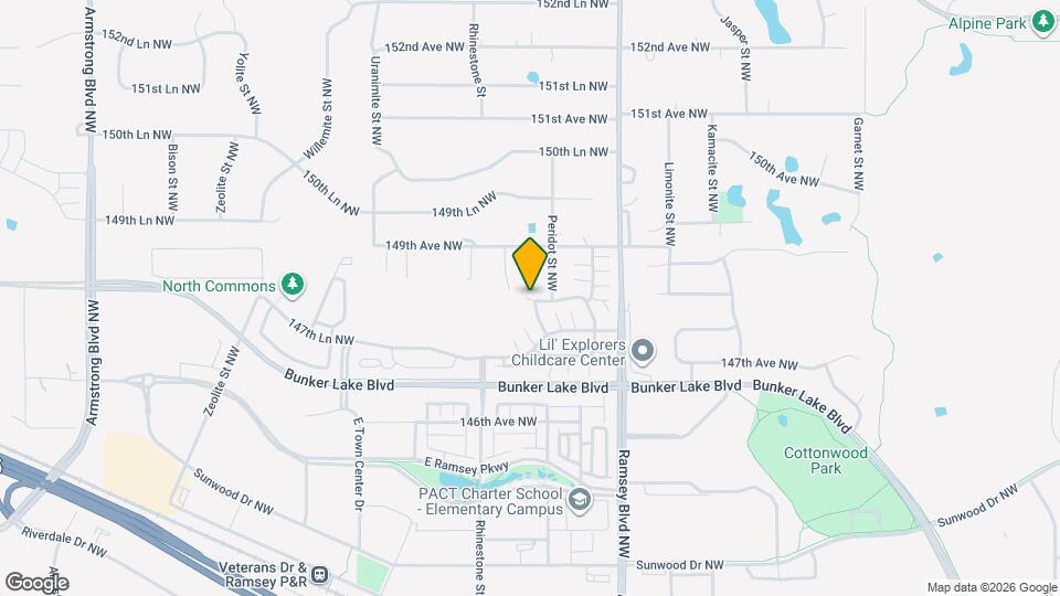 7615 148th Ln NW Map and Location Details