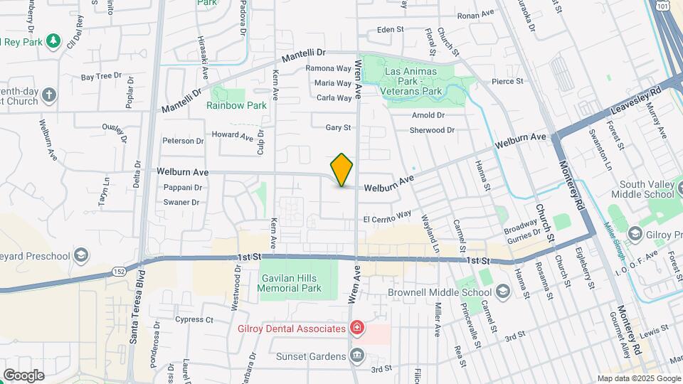 820 Welburn Ave Map and Location Details