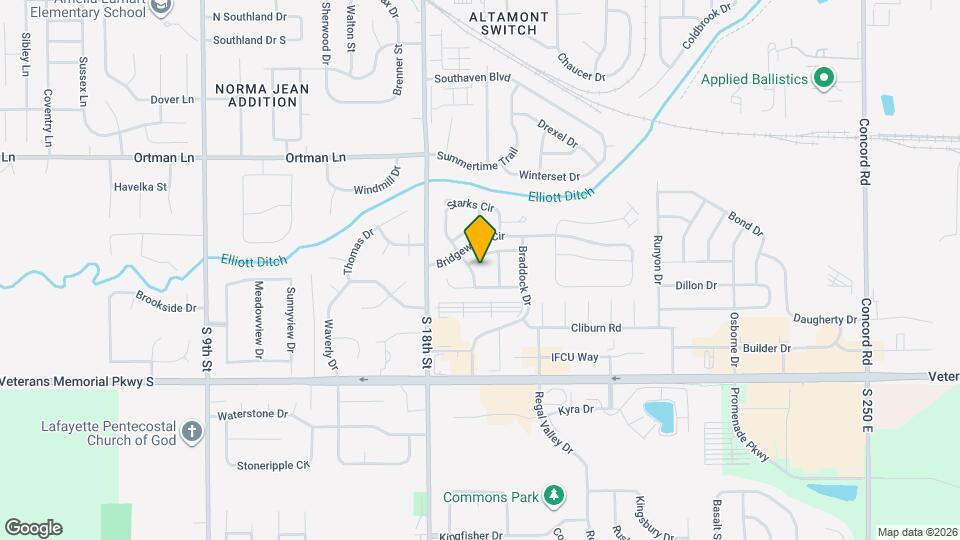 3619 Starks Dr Map and Location Details
