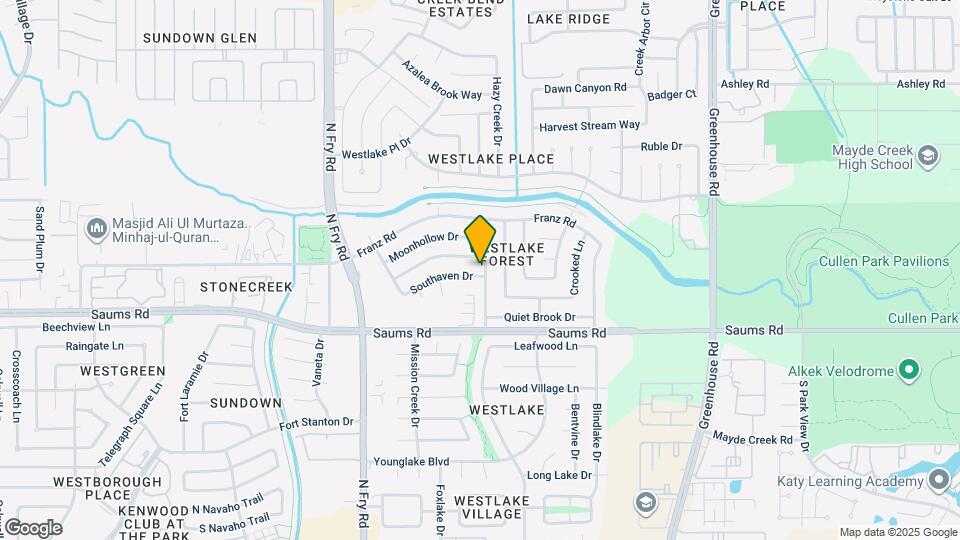 19602 Southaven Dr Map and Location Details