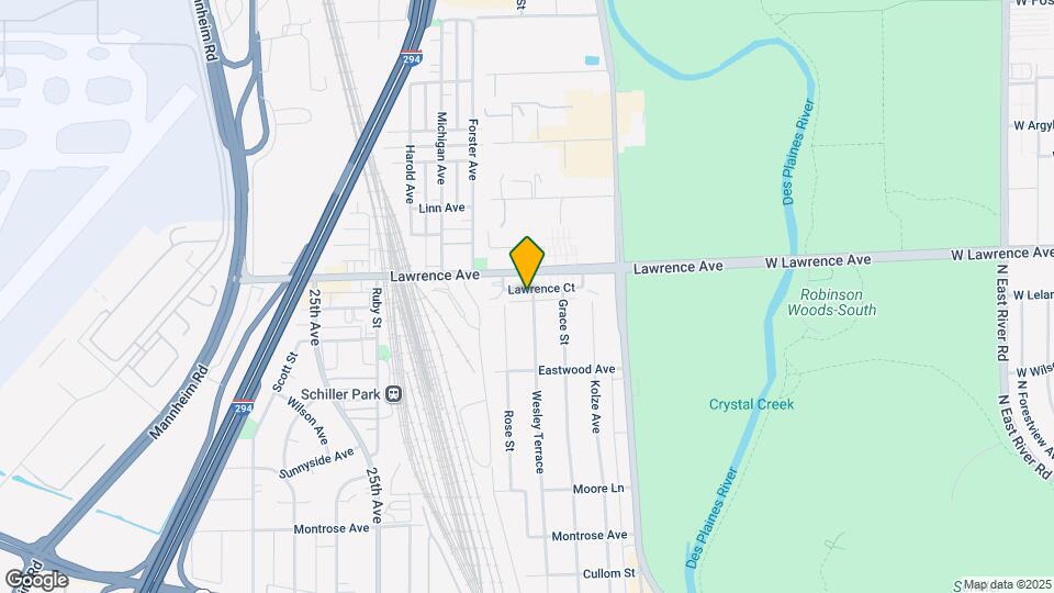 9501 Lawrence Ct Map and Location Details