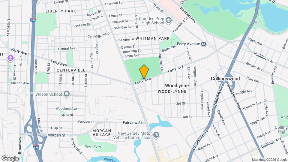 1732 Ferry Ave Map and Location Details