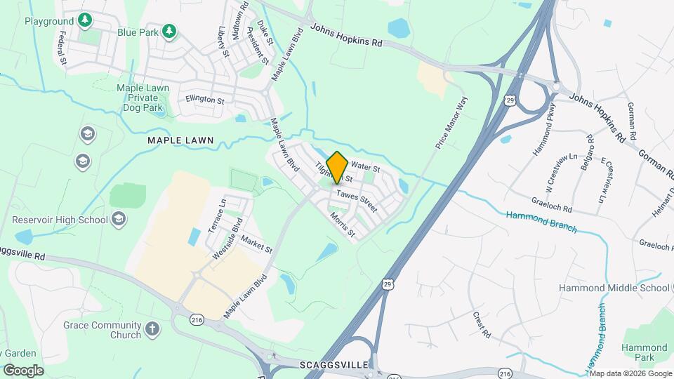 7704 Water St Map and Location Details