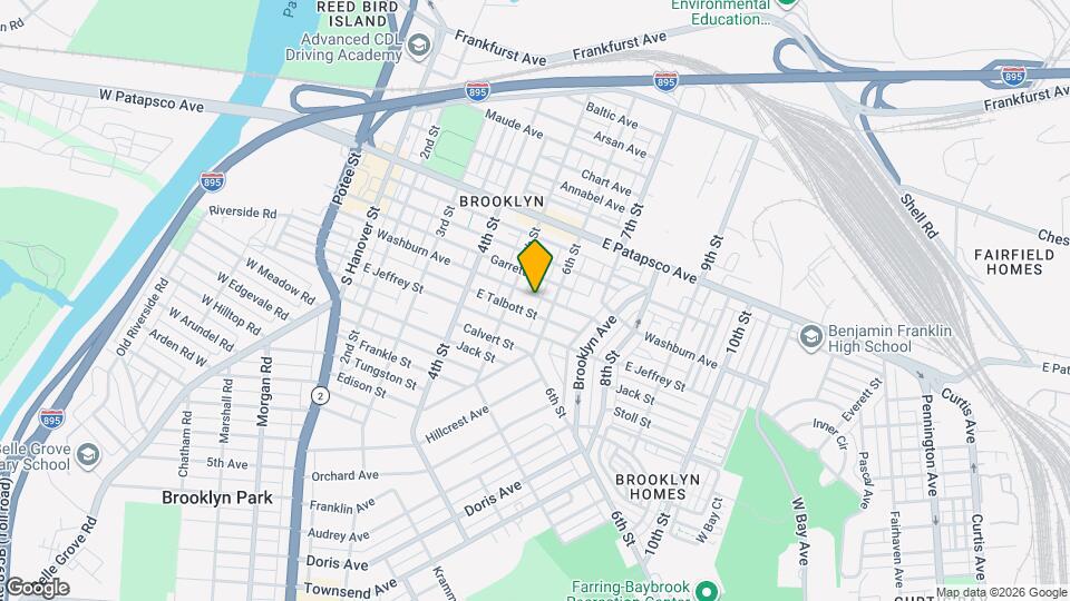 507 Washburn Ave Map and Location Details