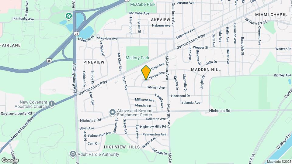 2928 Revels Ave Map and Location Details