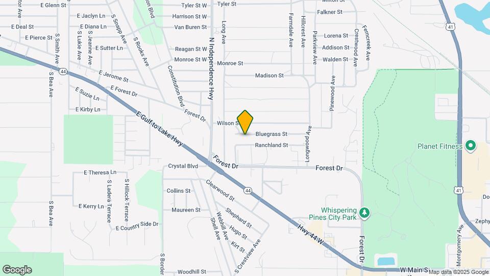 2507 Bluegrass St Mapa y Detalles de la Ubicación