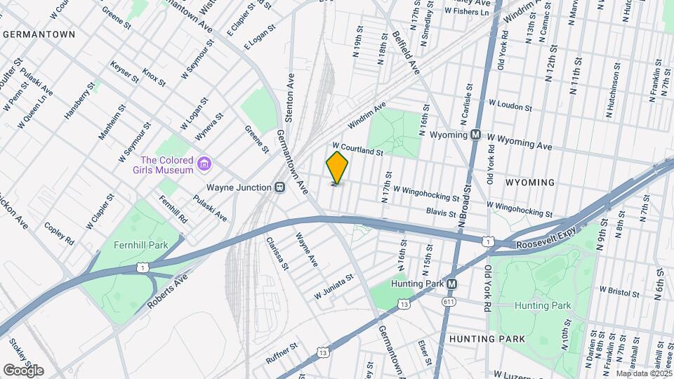 4447 N 19th St Map and Location Details