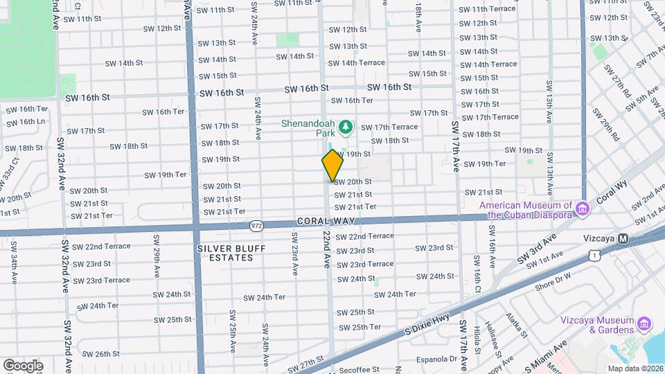 2180 SW 20th St Map and Location Details