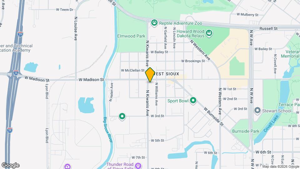 912 N Kiwanis Ave Map and Location Details