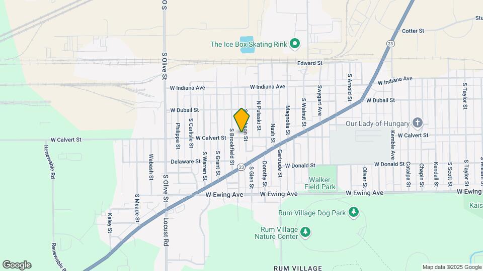 1829 S Jackson St Map and Location Details