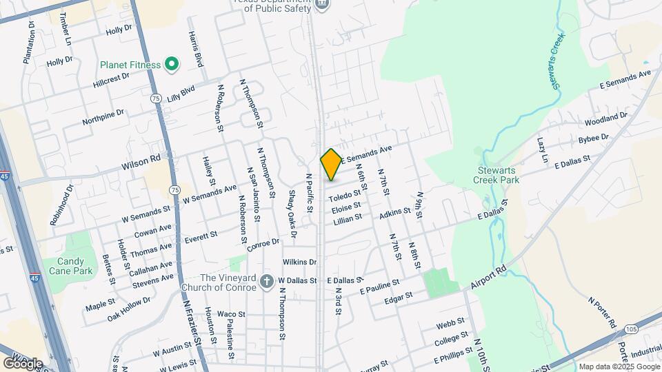 109 Janice St Map and Location Details