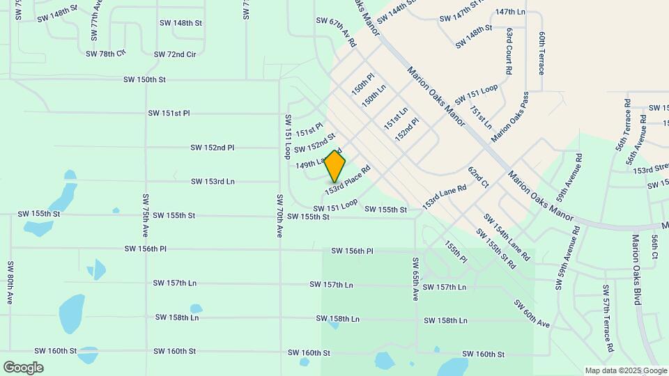 6707 SW 153rd Pl Rd Mapa y Detalles de la Ubicación