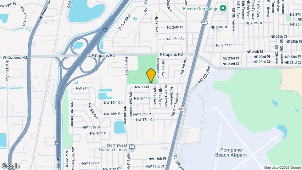 111 NW 21 St Map and Location Details