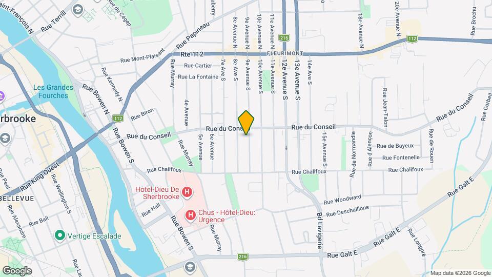 333 9E Av S Map and Location Details