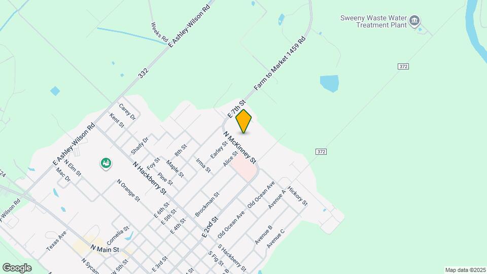 506 N McKinney St Map and Location Details