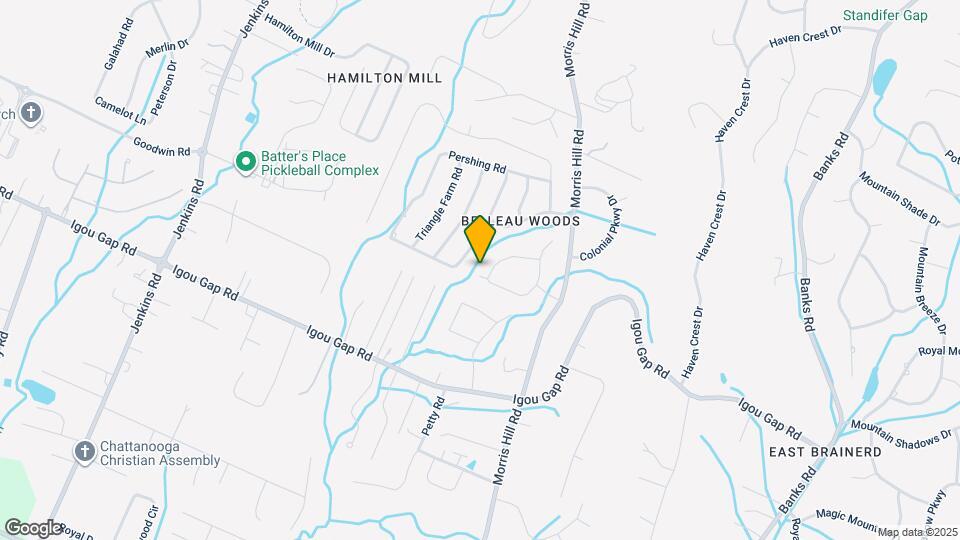 8626 Surry Cir Map and Location Details