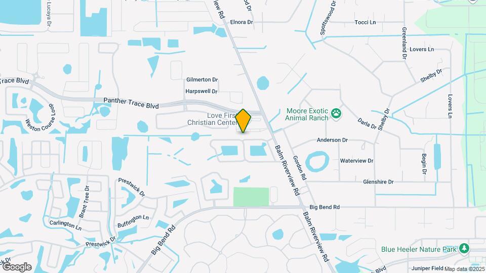 12802 Cattail Shore Ln Map and Location Details