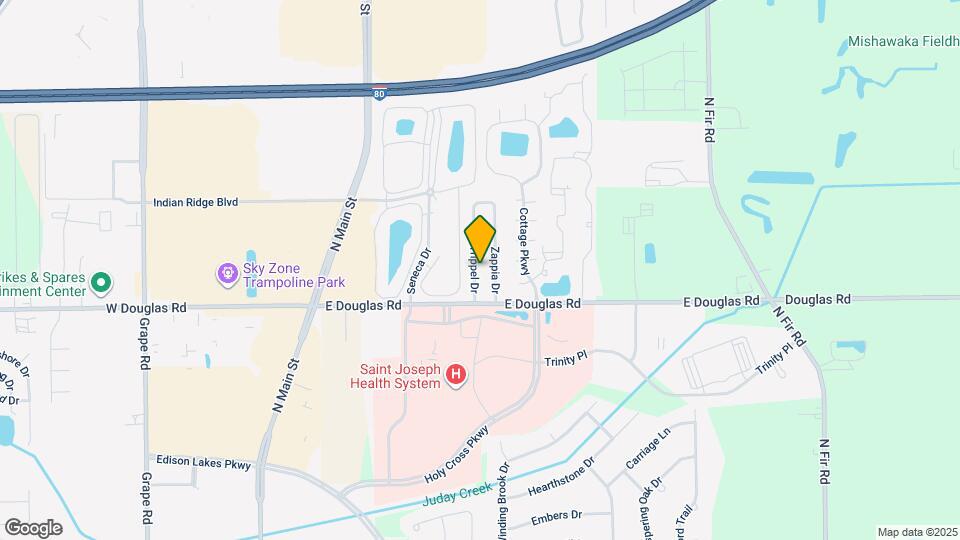 5504 Trippel Dr Map and Location Details