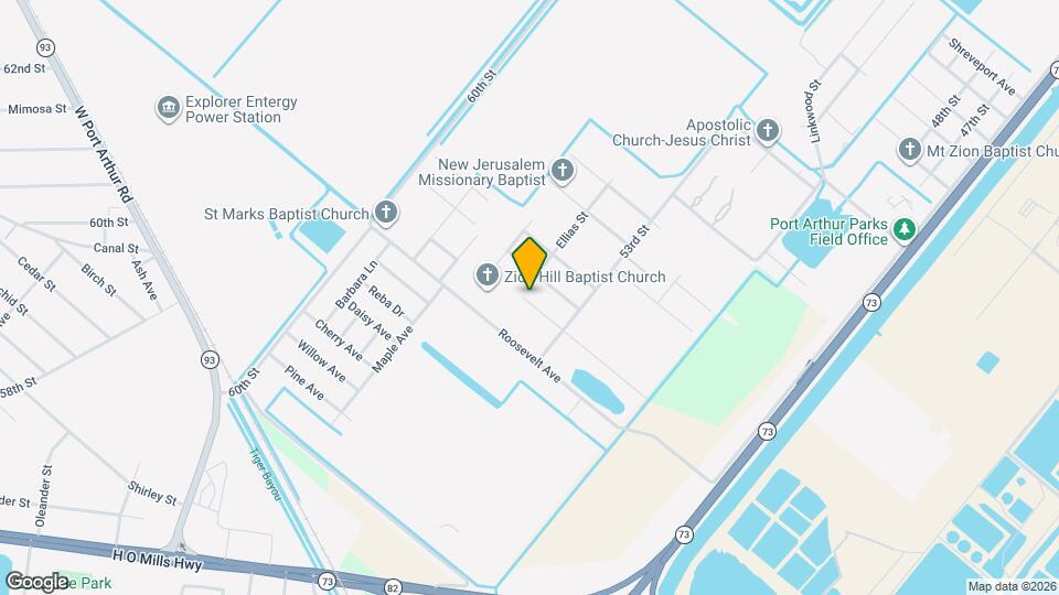 5734 Grant Ave Map and Location Details