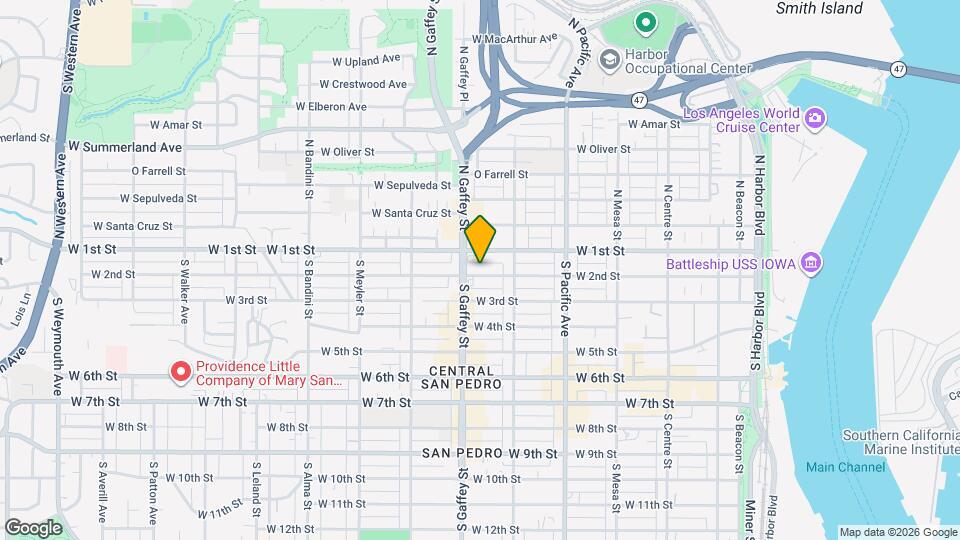 670 W 2nd St Map and Location Details
