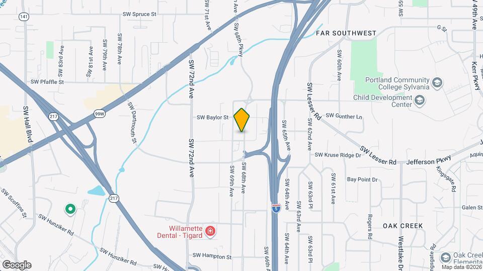 Dartmouth Crossing North Map and Location Details