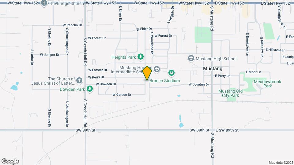 1038 S Highland Dr Map and Location Details
