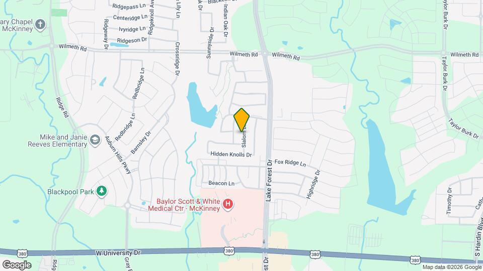 2513 Slalom Dr Map and Location Details