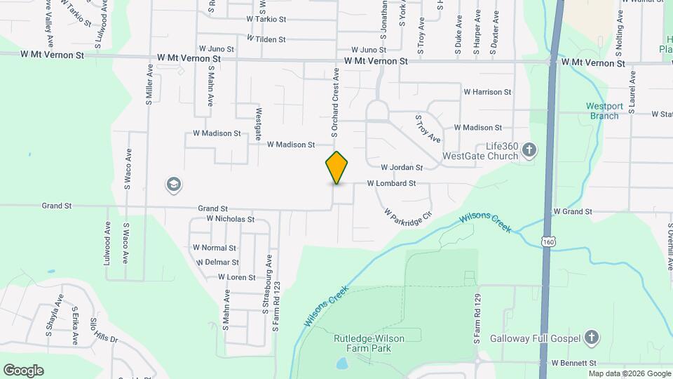 4084 W Lombard St Map and Location Details