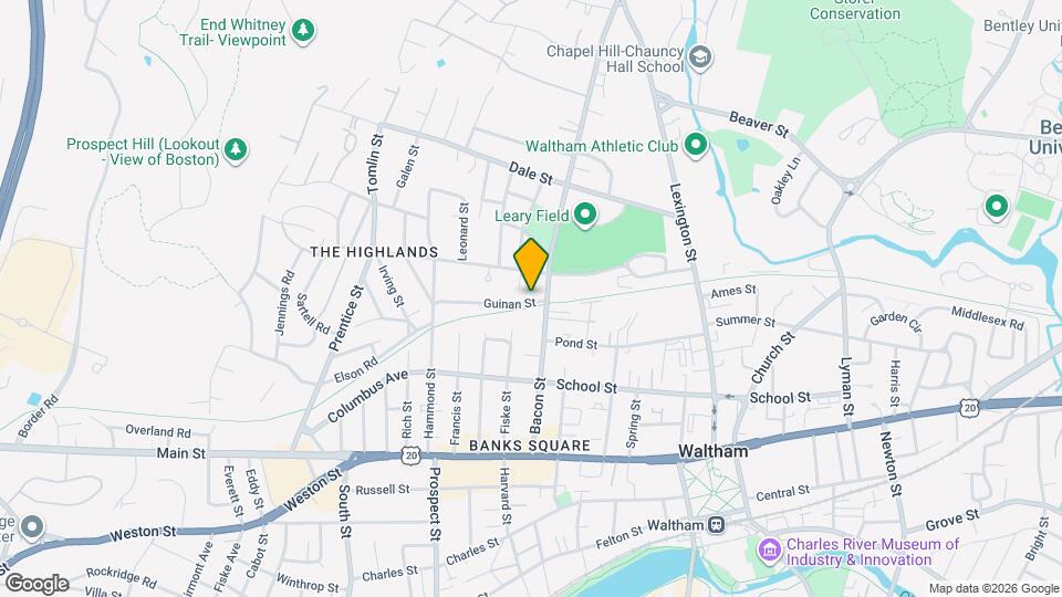 9 Guinan St Map and Location Details