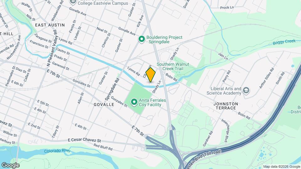 827 Gullett St Map and Location Details